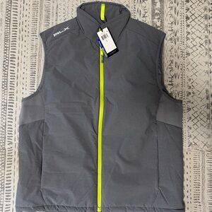 RLX Gray Vest with Neon Accents